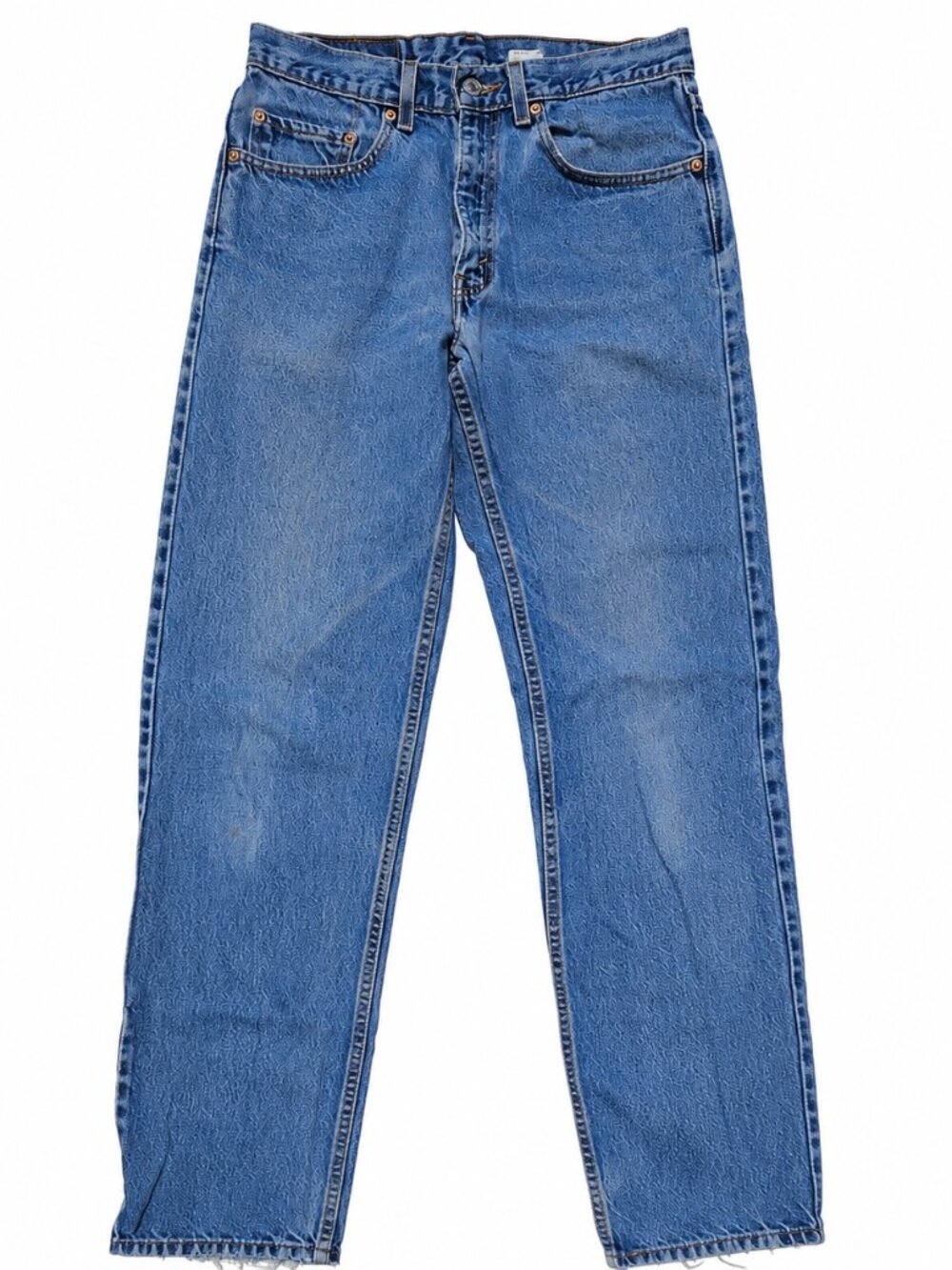 Levi's 550 Relaxed Fit Jeans Men's W32 L34 Blue Straight Leg Denim